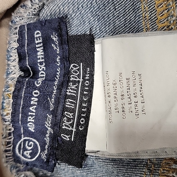 Adriano Goldschmied Size 31 "a pea in the pod" Collection Maternity Jeans - Picture 11 of 14